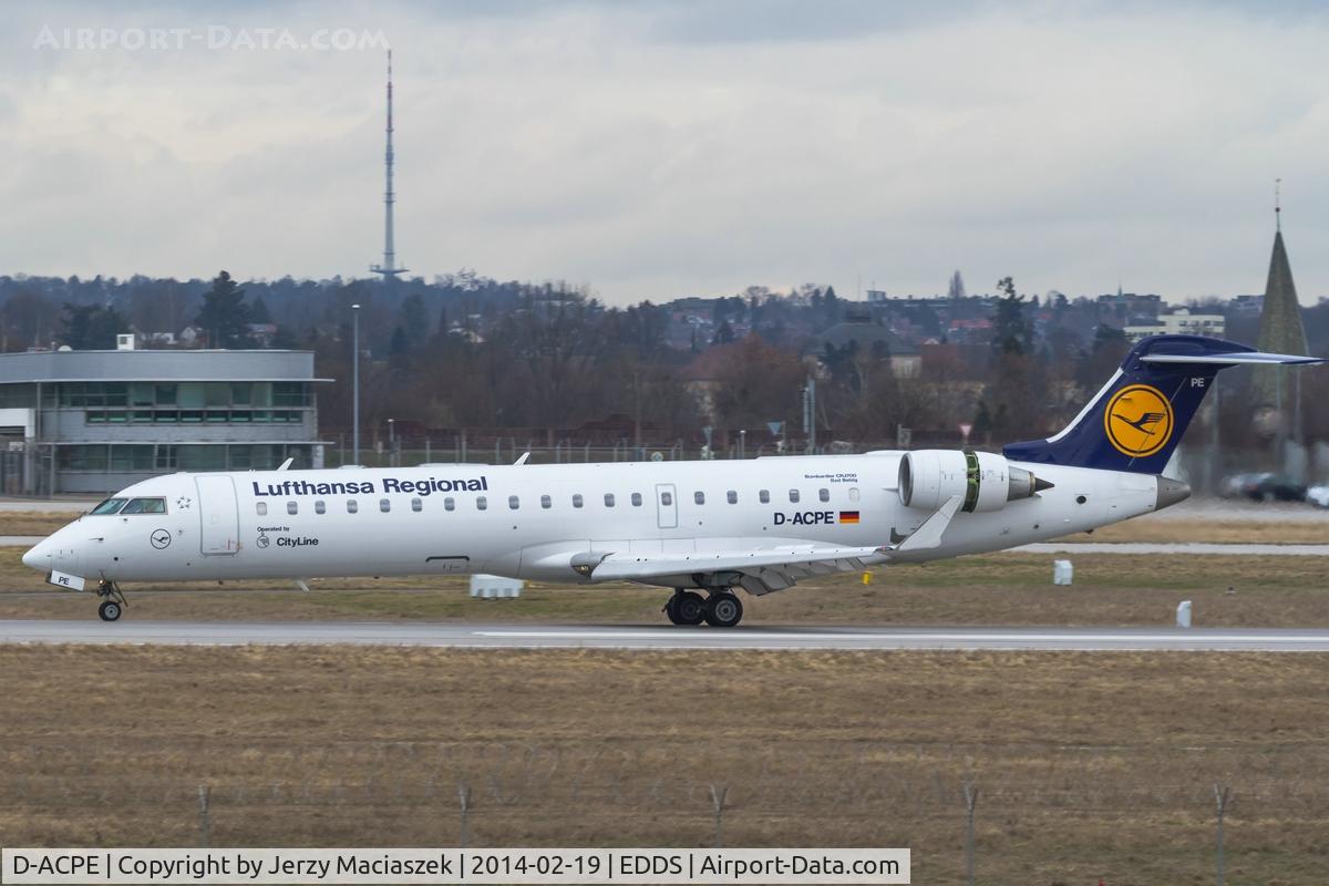D-ACPE, 2001 Bombardier CRJ-701ER (CL-600-2C10) Regional Jet C/N 10027, Canadair CL-600-2C10 Regional Jet CRJ-701ER