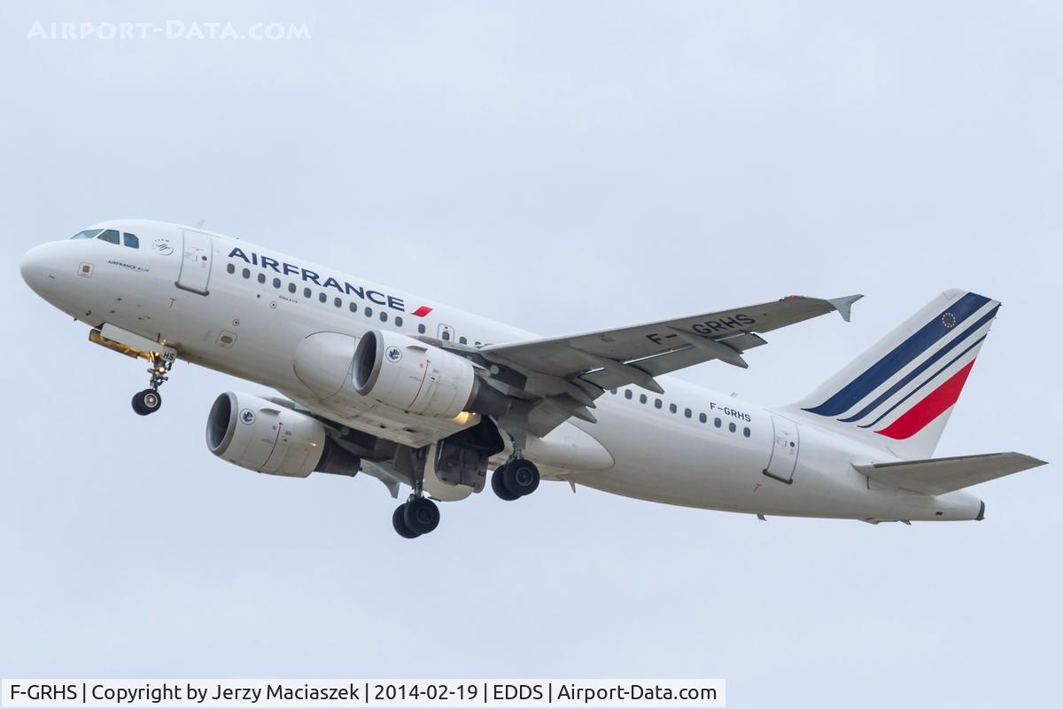 F-GRHS, 2001 Airbus A319-111 C/N 1444, Airbus A319-111