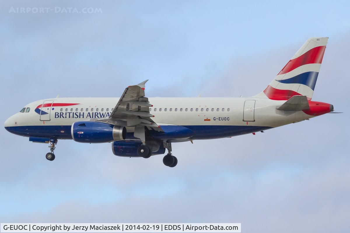 G-EUOC, 2001 Airbus A319-131 C/N 1537, Airbus A319-131