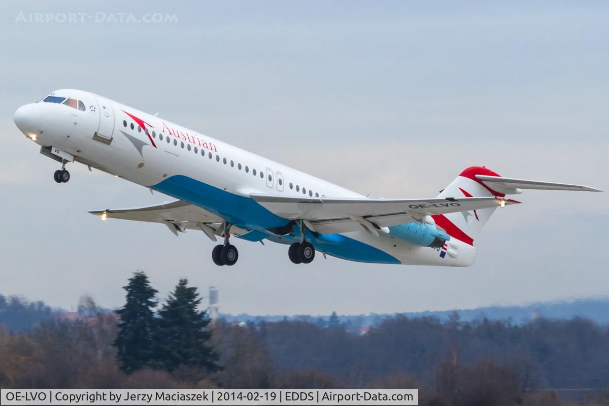OE-LVO, 1993 Fokker 100 (F-28-0100) C/N 11460, Fokker 100