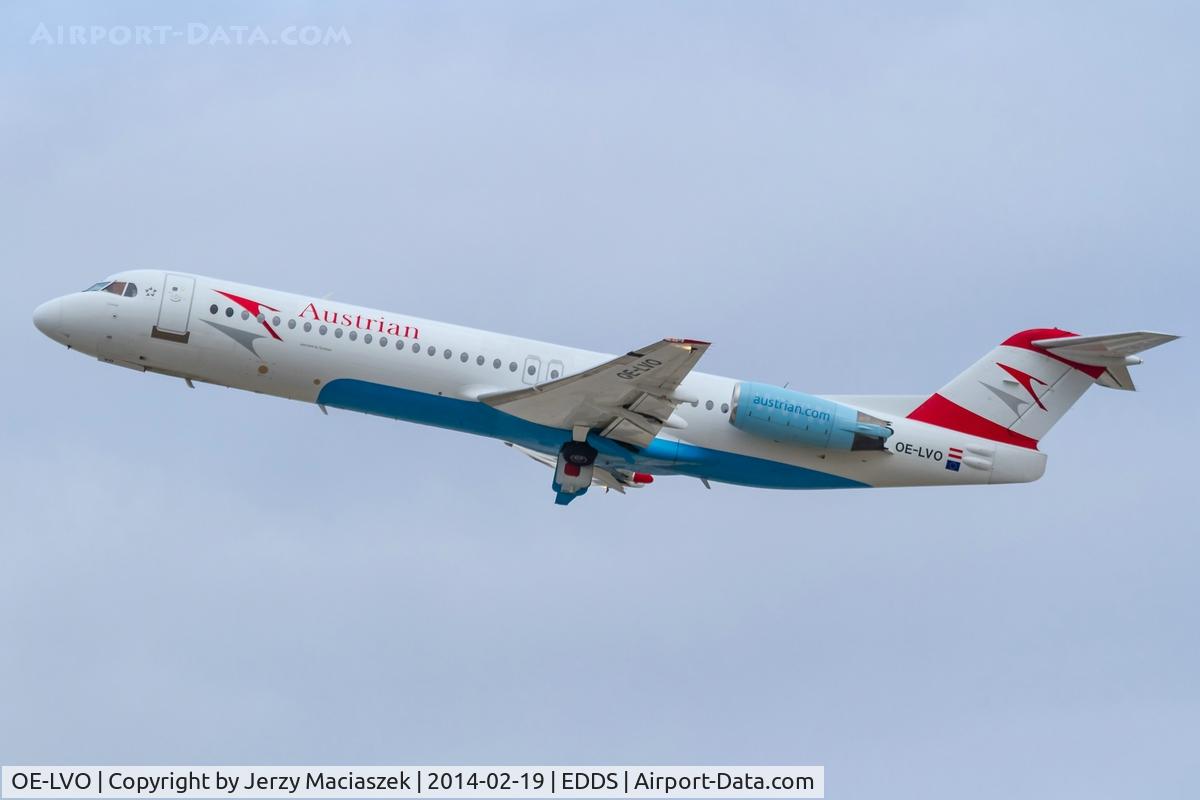 OE-LVO, 1993 Fokker 100 (F-28-0100) C/N 11460, Fokker 100