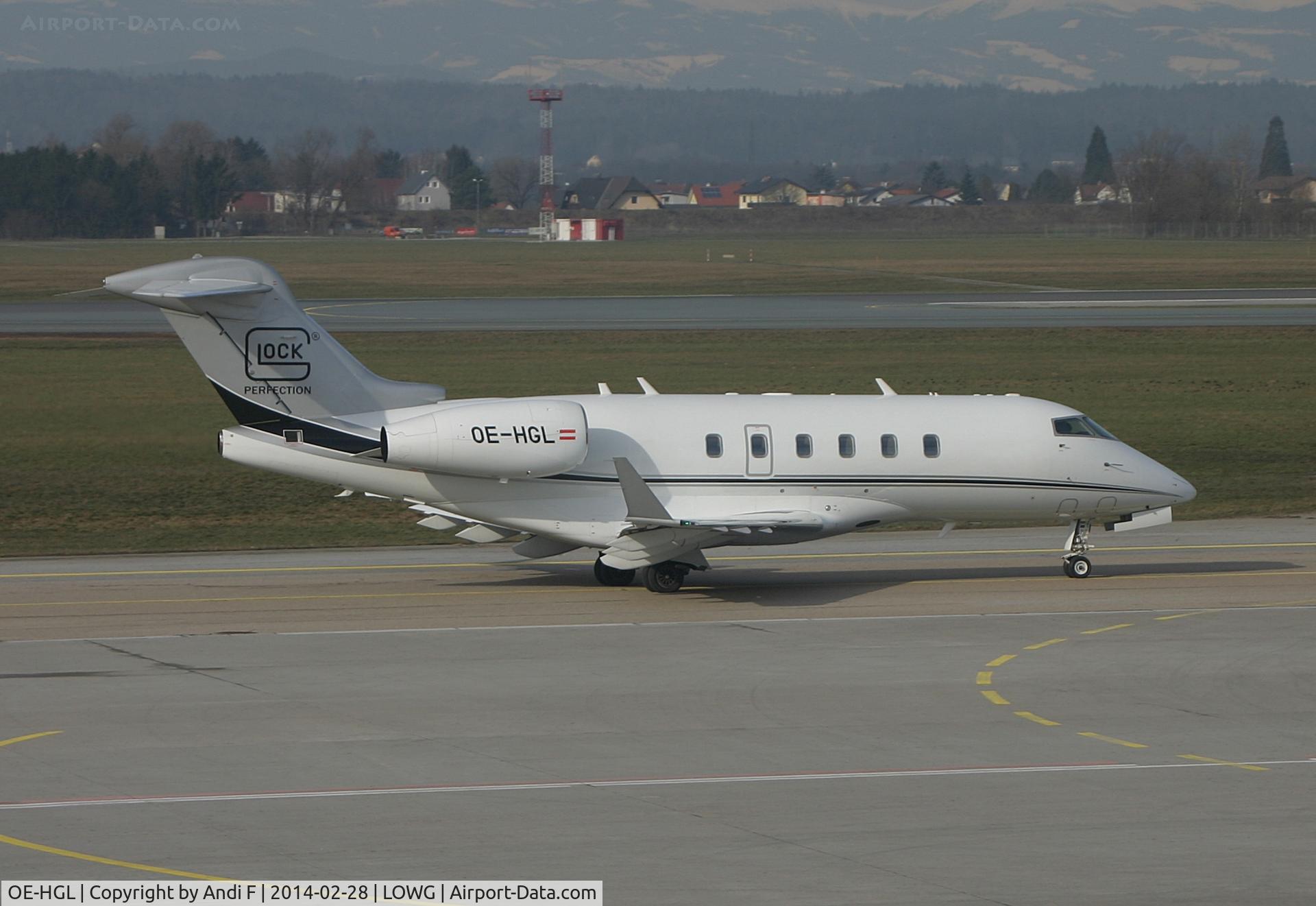 OE-HGL, 2011 Bombardier Challenger 300 (BD-100-1A10) C/N 20335, Glock Bombardier BD-100-1A10 Challenger 300