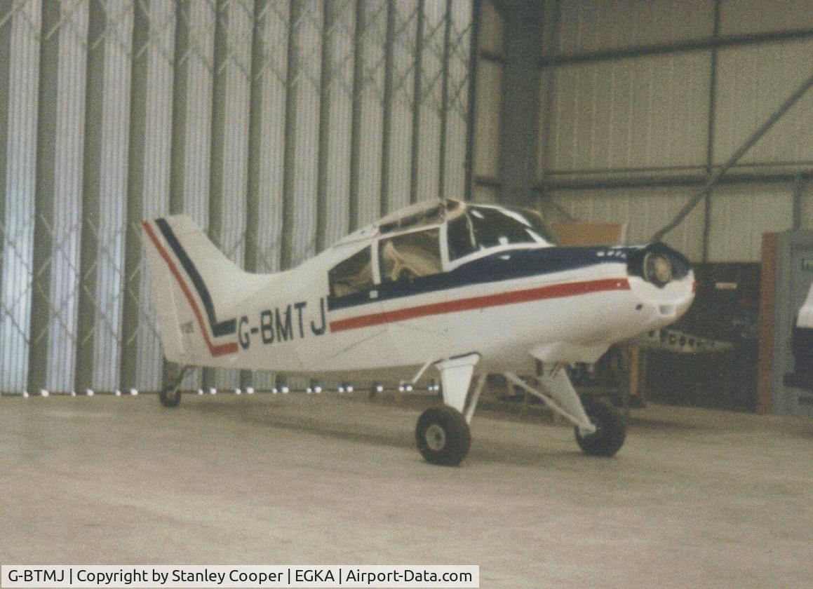G-BTMJ, 1991 Maule MX-7-180 Star Rocket C/N 11073C, G-BTMJ on arrival from USA as G-BMTJ Painted wrong in the US