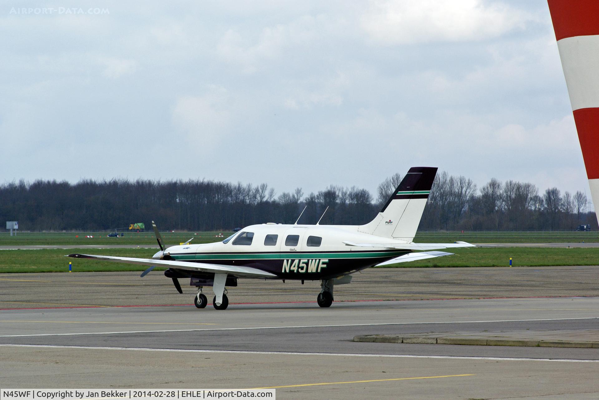 N45WF, 1999 Piper PA-46-350P Malibu Mirage C/N 4636214, Lelystad Airport