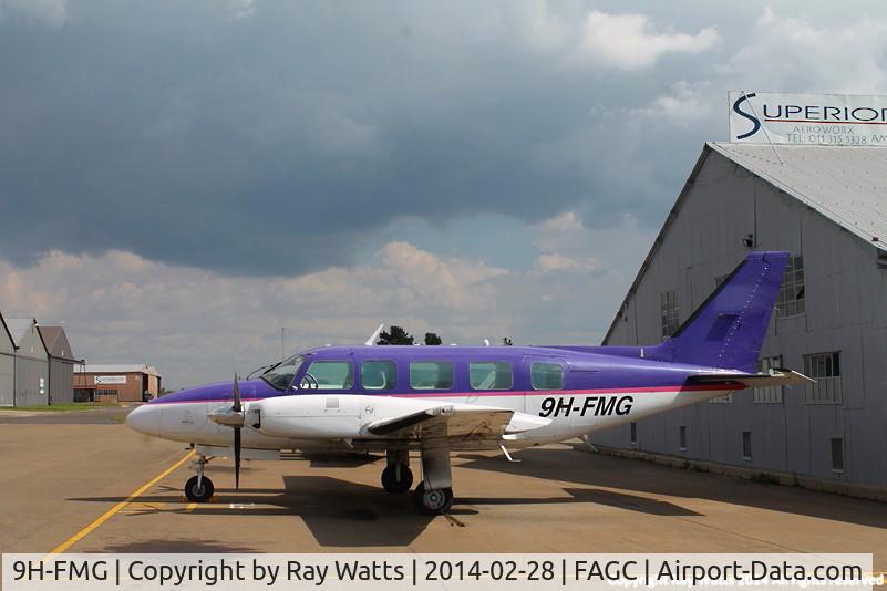 9H-FMG, 1979 Piper PA-31-350 Chieftain C/N 31-7952155, Taken at Grand Central Airport Johannesburg 28/02/2014