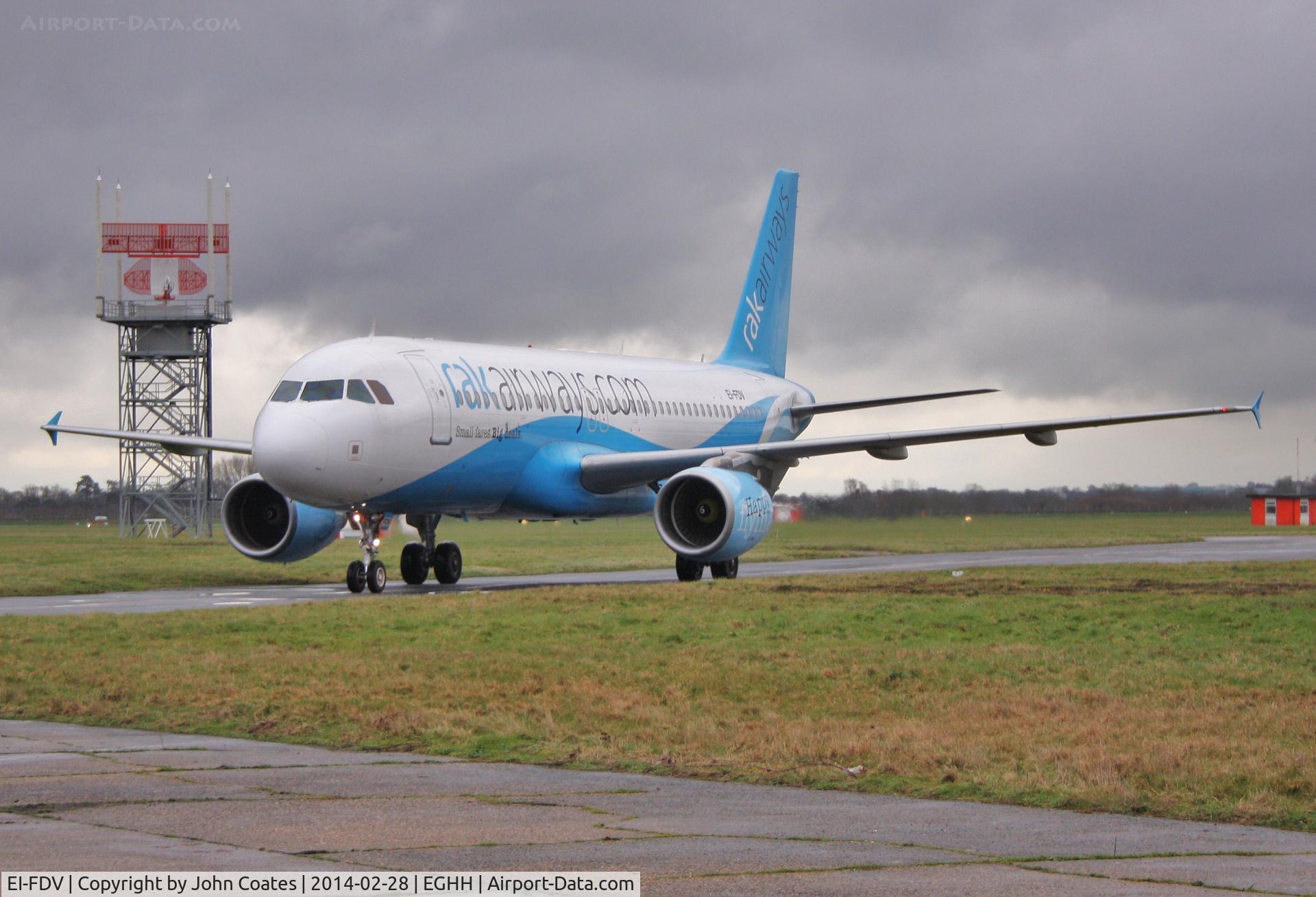 EI-FDV, 2004 Airbus A320-214 C/N 2158, Taxiing on arrival