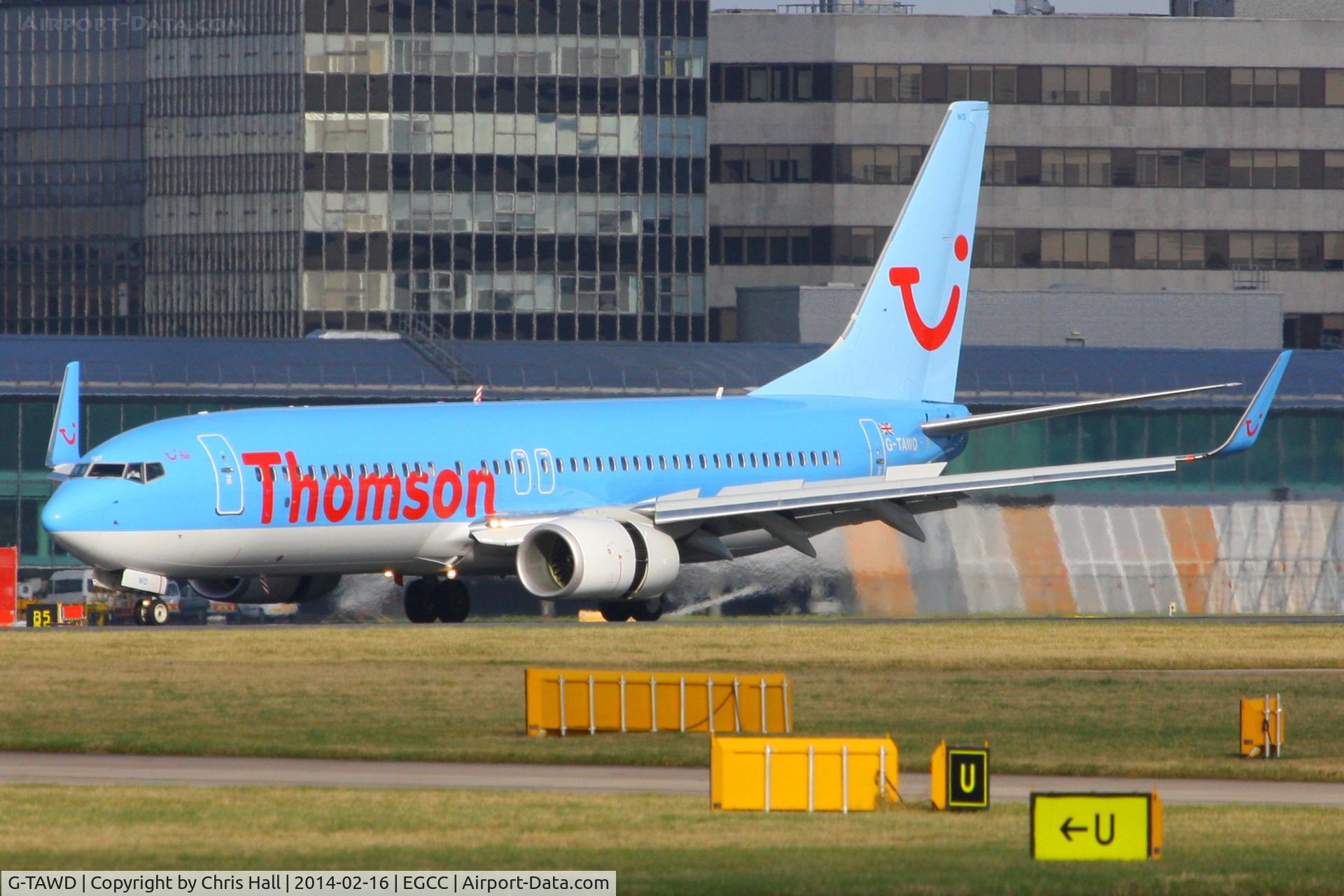 G-TAWD, 2012 Boeing 737-8K5 C/N 37265, Thomson