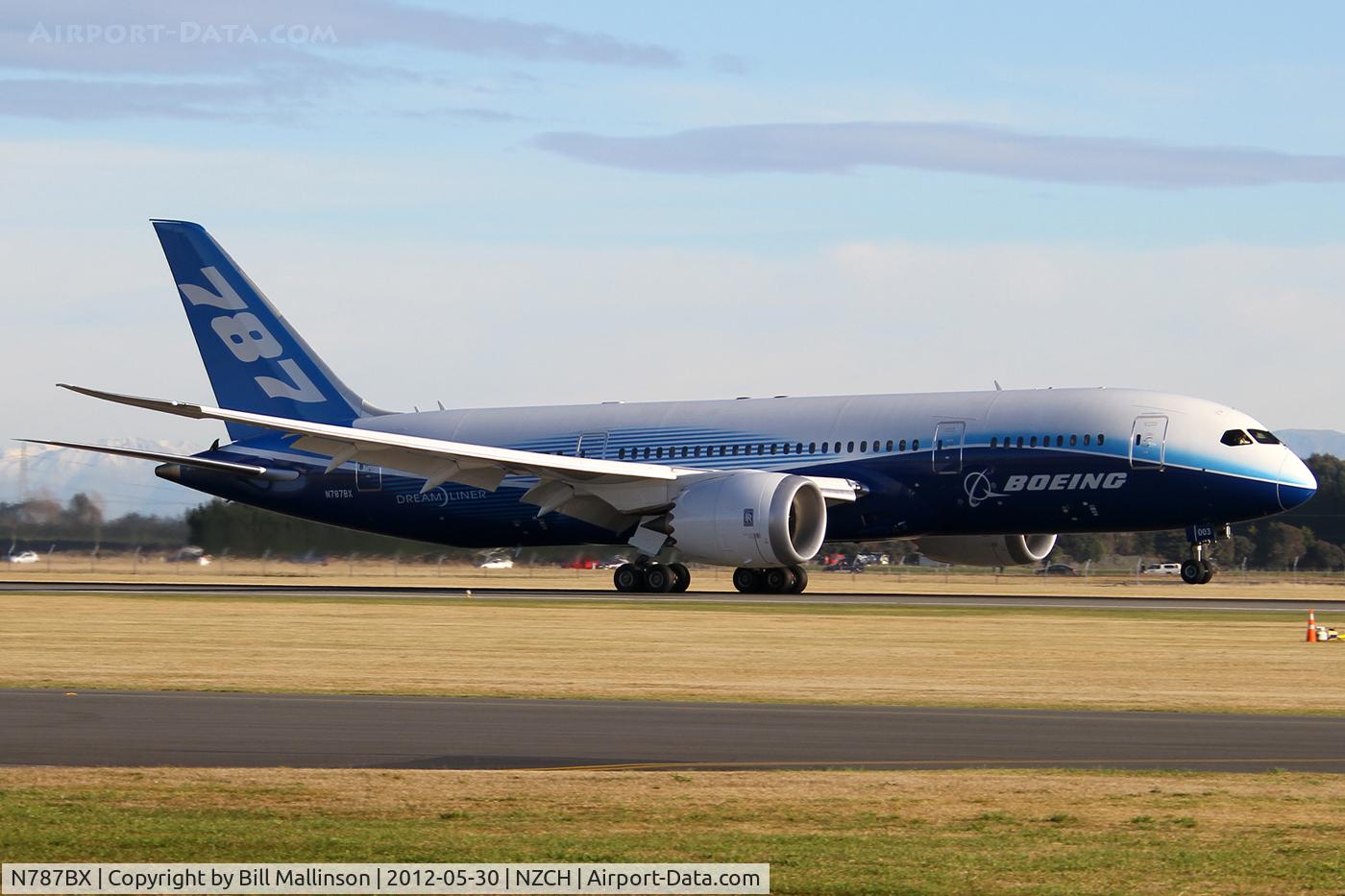 N787BX, 2010 Boeing 787-8 Dreamliner C/N 40692, first 787 into CHC