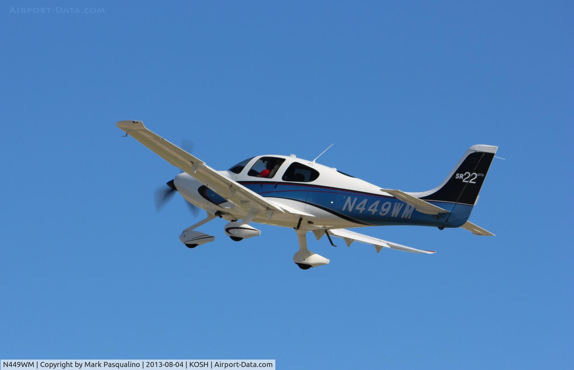N449WM, 2012 Cirrus SR22 GTS C/N 3869, Cirrus SR 22