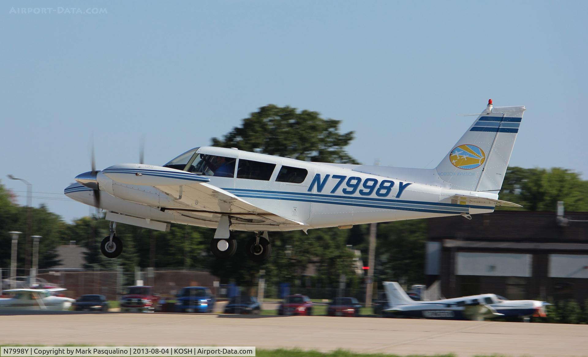 N7998Y, 1966 Piper PA-30-160 Twin Comanche Twin Comanche C/N 30-1103, Piper PA-30
