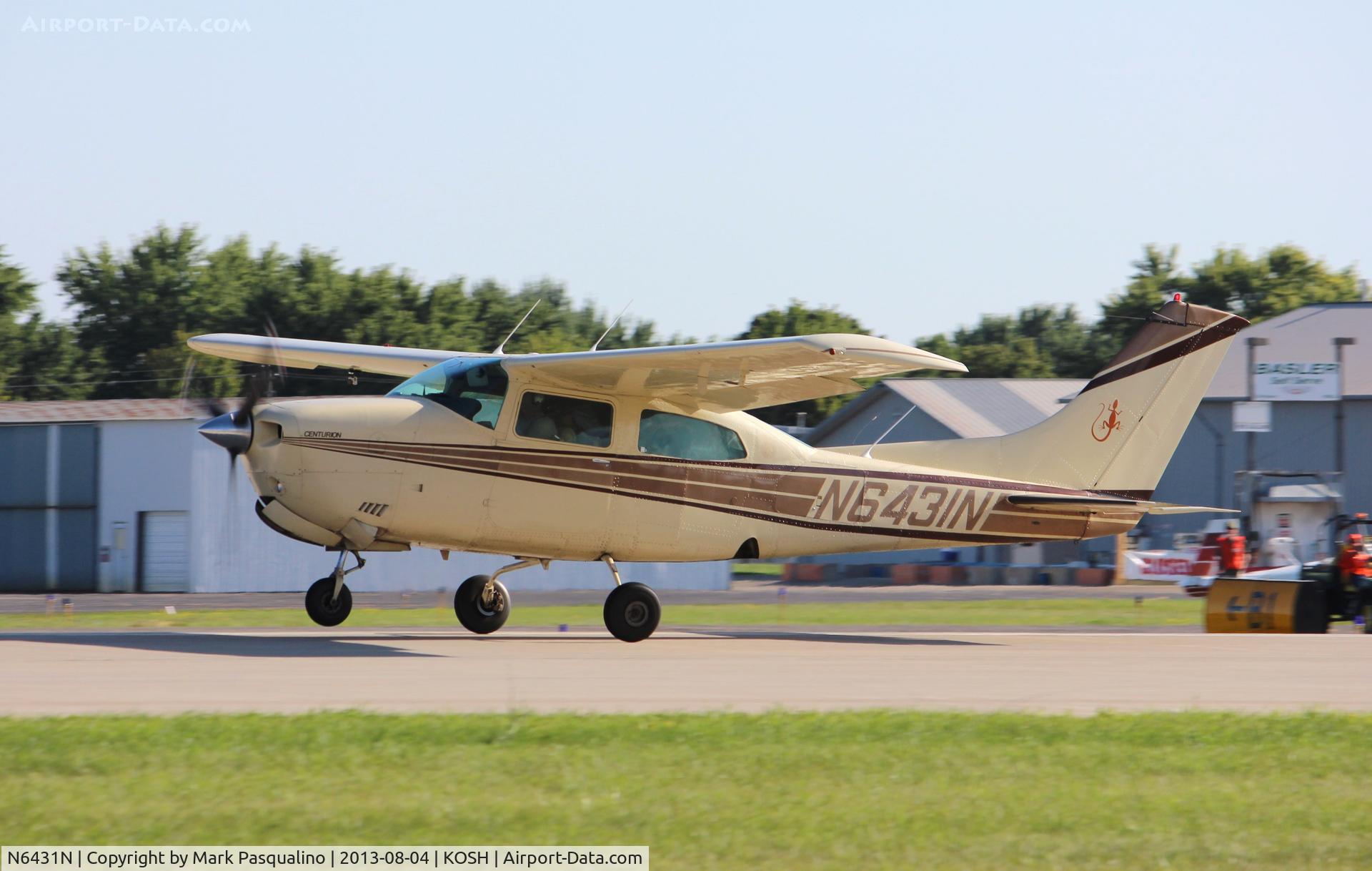 N6431N, 1978 Cessna T210N Turbo Centurion C/N 21063007, Cessna T210N