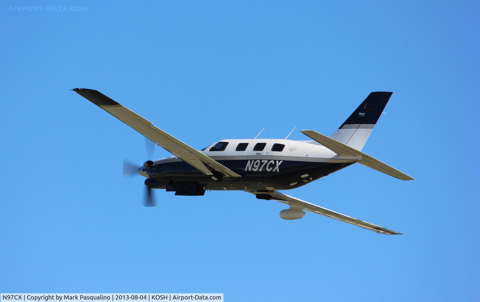 N97CX, 1997 Piper PA-46-350P Malibu Mirage C/N 4636128, Piper PA-46-350P