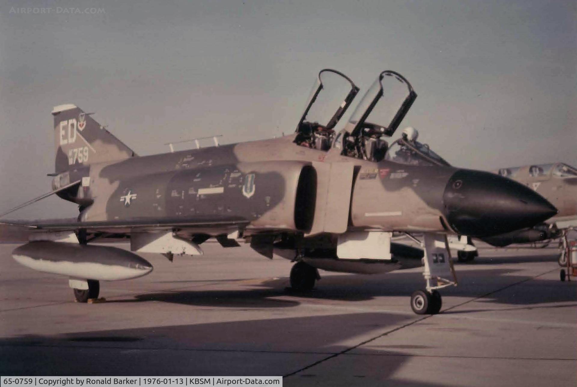 65-0759, McDonnell F-4D Phantom II C/N 1826, Test aircraft with LORAN 