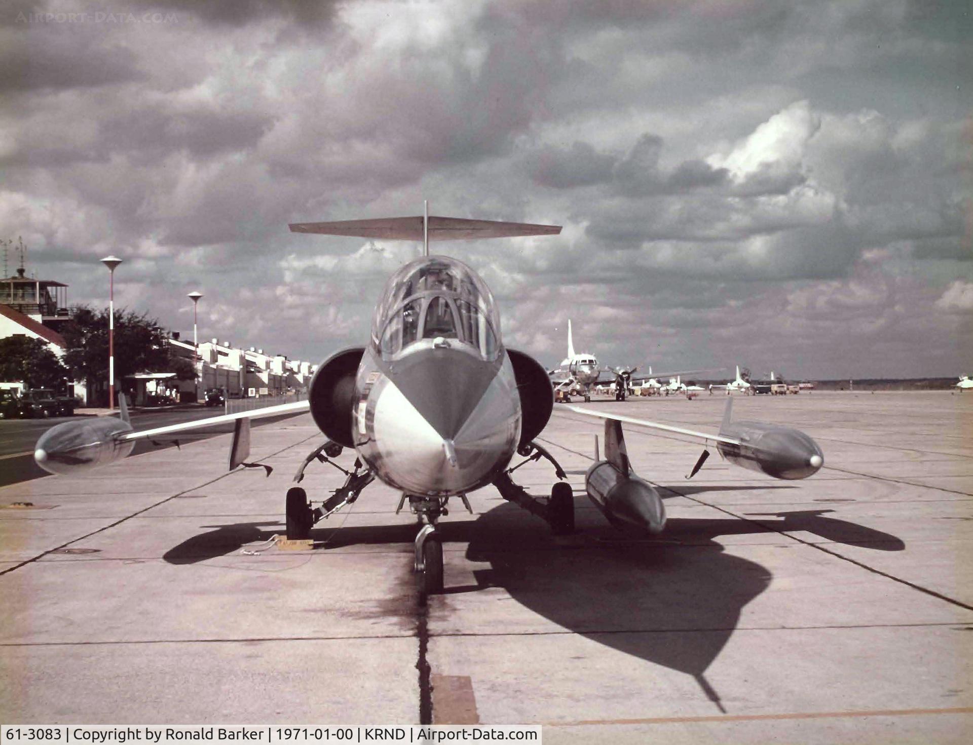 61-3083, 1961 Lockheed TF-104G Starfighter C/N 583D-5754, TDY Randolph