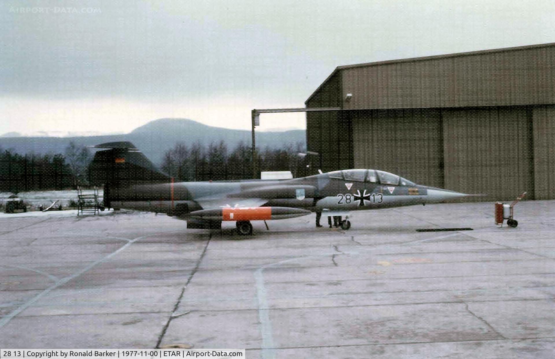 28 13, 1967 Lockheed TF-104G Starfighter C/N 583F-5943, TF-104G at Ramstein AB, FRG