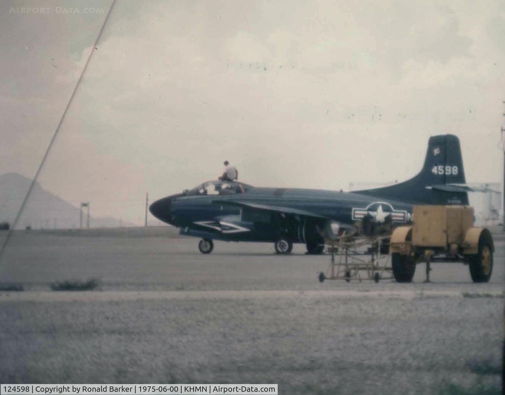 124598, 1951 Douglas F3D-2 Skyknight C/N 7468, Holloman
