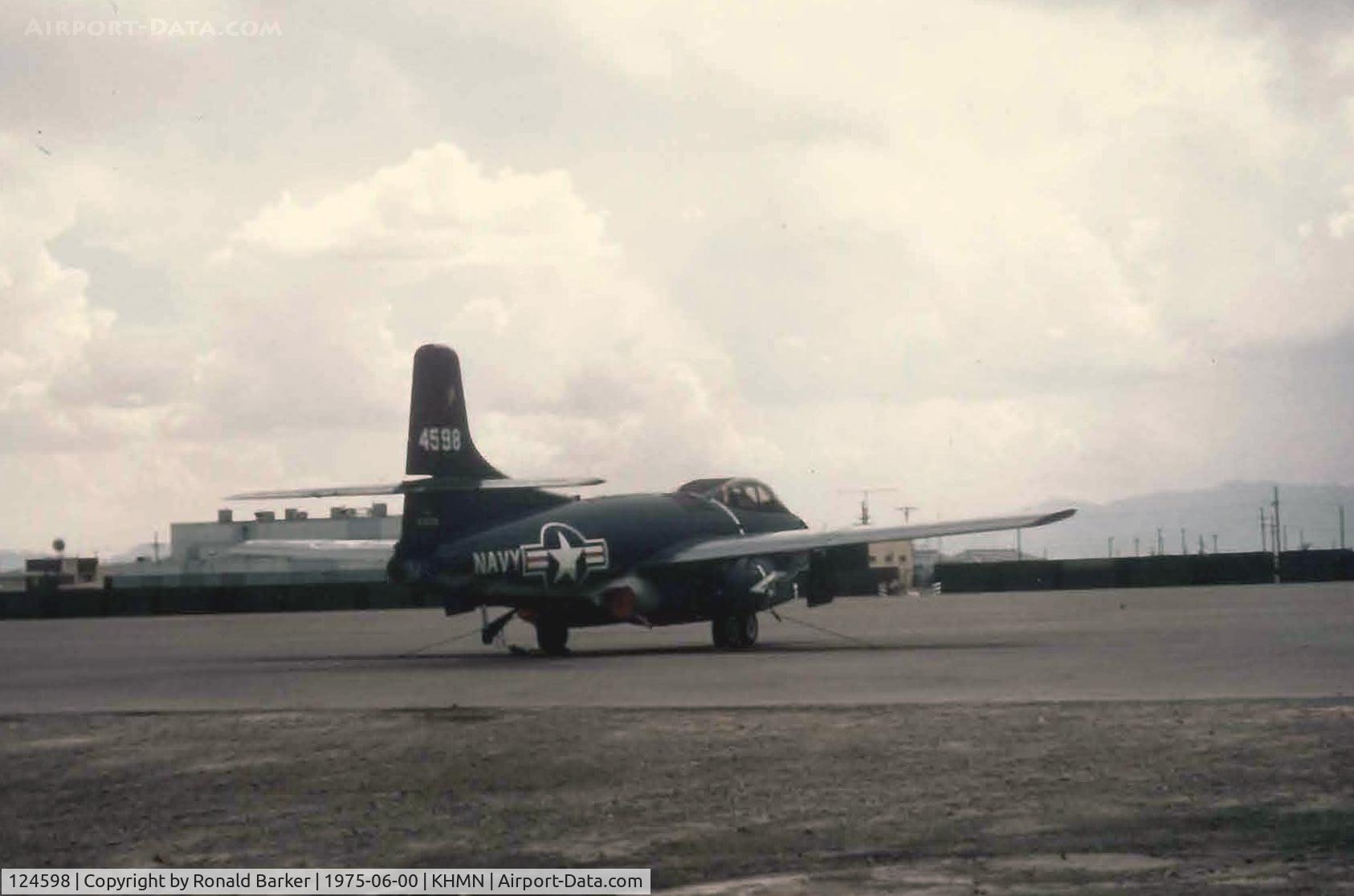 124598, 1951 Douglas F3D-2 Skyknight C/N 7468, Holloman