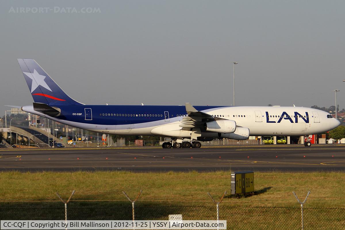 CC-CQF, 2001 Airbus A340-313X C/N 442, arrived from AKL