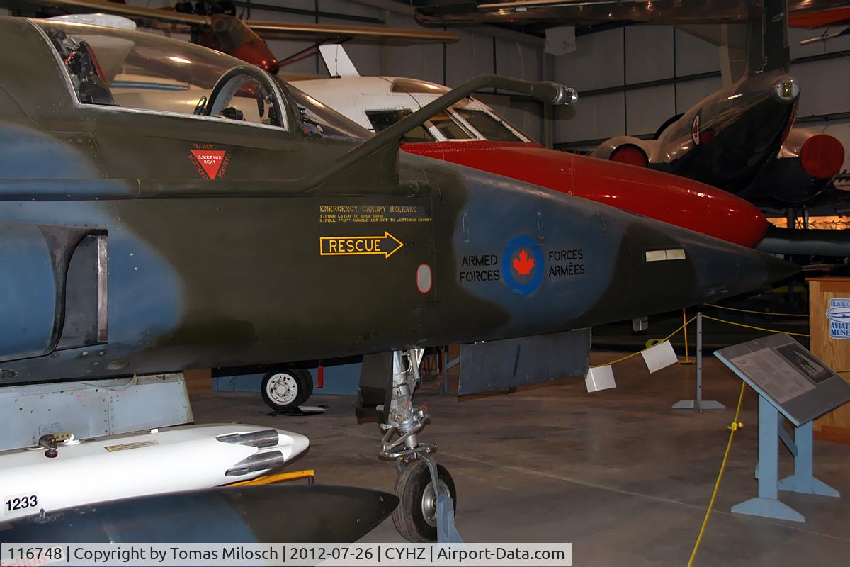 116748, Canadair CF-5A C/N 1048, Atlantic Canada Aviation Museum