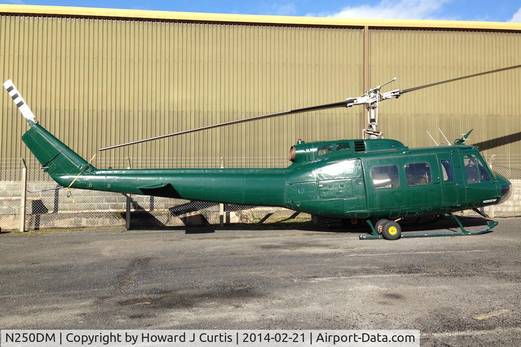 N250DM, 1966 Bell UH-1D Iroquois C/N 5808, Privately owned, ex US Army. Sparkford, Somerset.