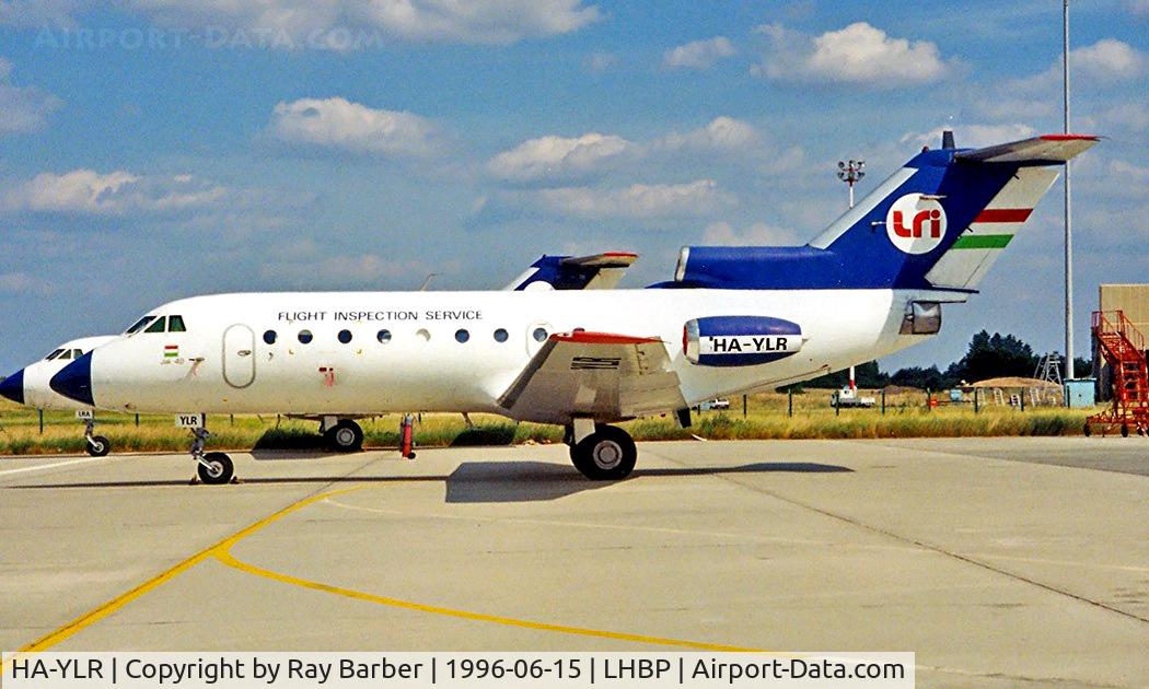 HA-YLR, 1975 Yakovlev Yak-40 C/N 9541044, Yakovlev Yak-40E [9541044] (Flight Inspection Service) Budapest-Ferihegy~HA 15/06/1996