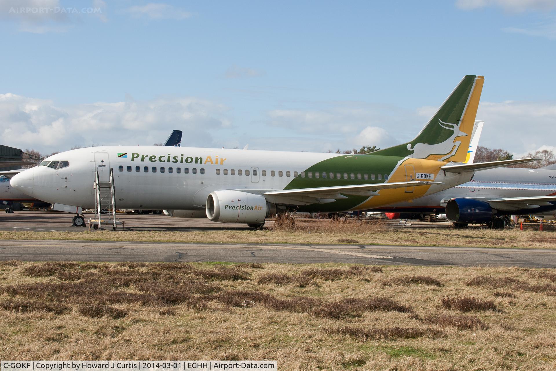 C-GOKF, 1999 Boeing 737-36N C/N 28596, Precision Air colours.