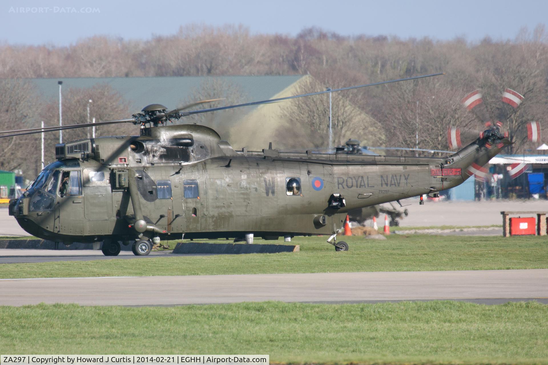 ZA297, 1980 Westland Sea King HC.4 C/N WA911, W/845 NAS.
