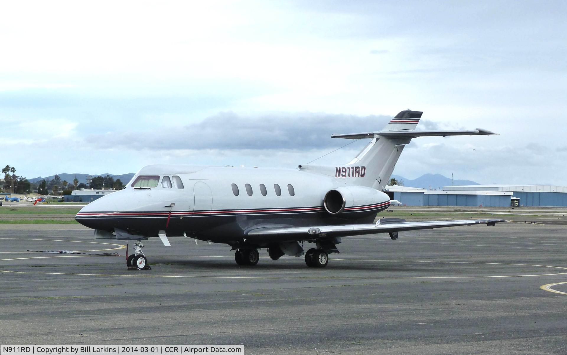 N911RD, 1972 Hawker Siddeley HS.125 Series 400A C/N 25253, Visitor