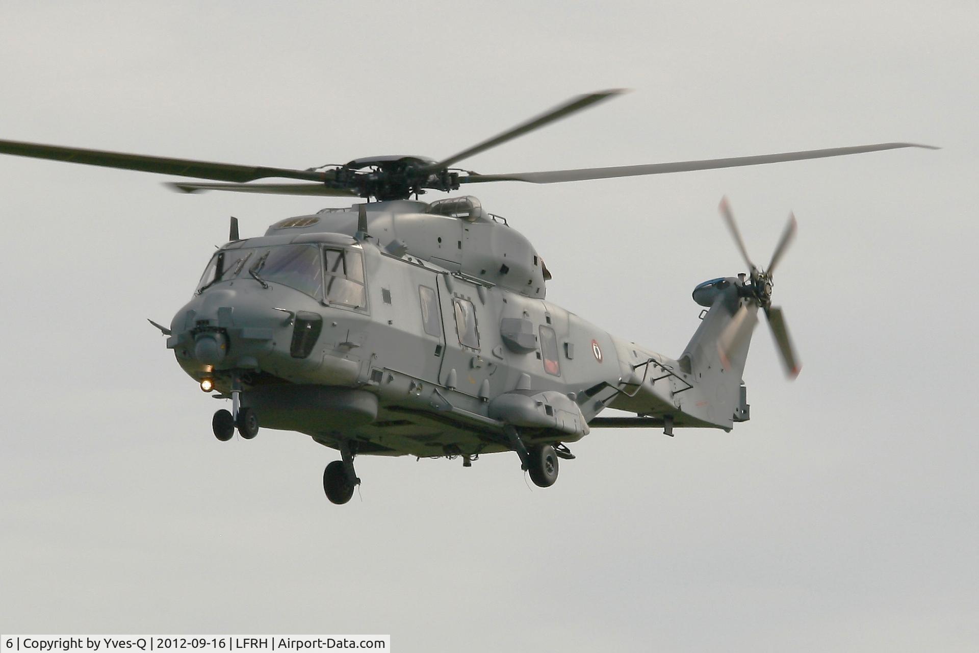 6, NHI NH-90 NFH Caiman C/N 1163, French Naval Aviation NHI NH-90 NFH (Nato Frigate Helicopter), Solo display, Lann Bihoué Air Base (LFRH-LRT) open day 2012