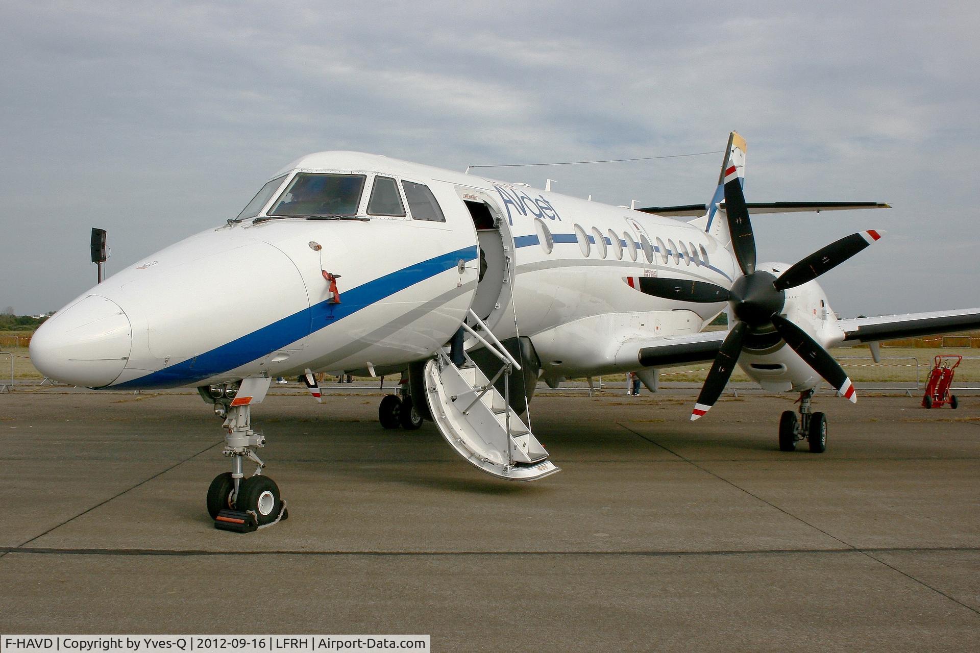 F-HAVD, 1993 British Aerospace Jetstream 4101 C/N 41022, British Aerospace Jetstream 41, Aviation Defense Service (AVDEF), Static display, Lann Bihoué Air Base (LFRH-LRT) Open day 2012