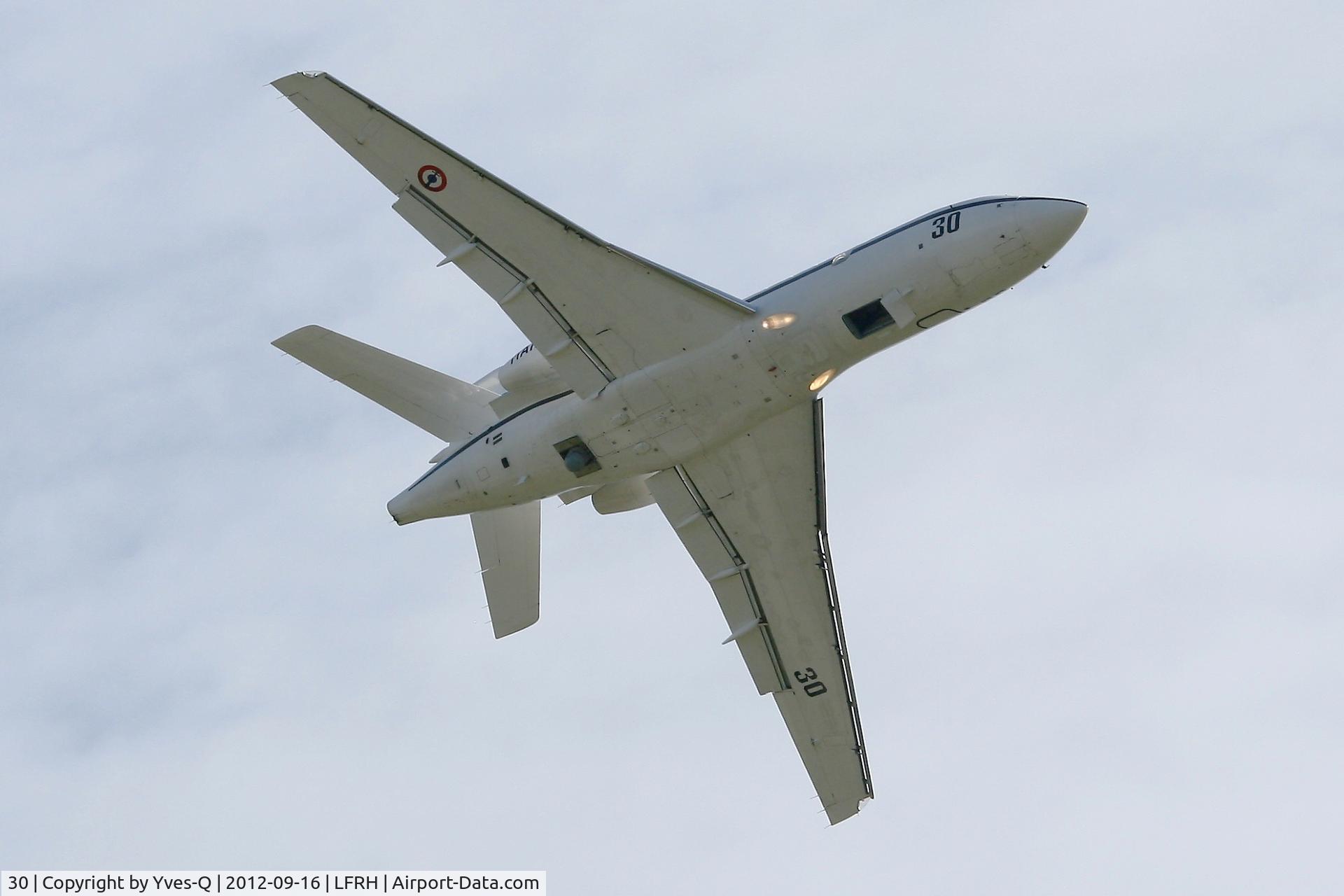 30, Dassault Falcon 50 Surmar C/N 30, French Naval Aviation Dassault Falcon 50 SurMar, Solo display, Lann Bihoué Air Base (LFRH-LRT) open day 2012