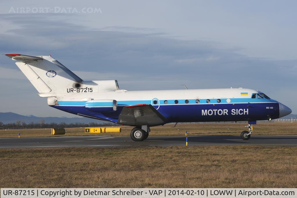 UR-87215, 1975 Yakovlev Yak-40 C/N 9510540, Motor Sich Yak40