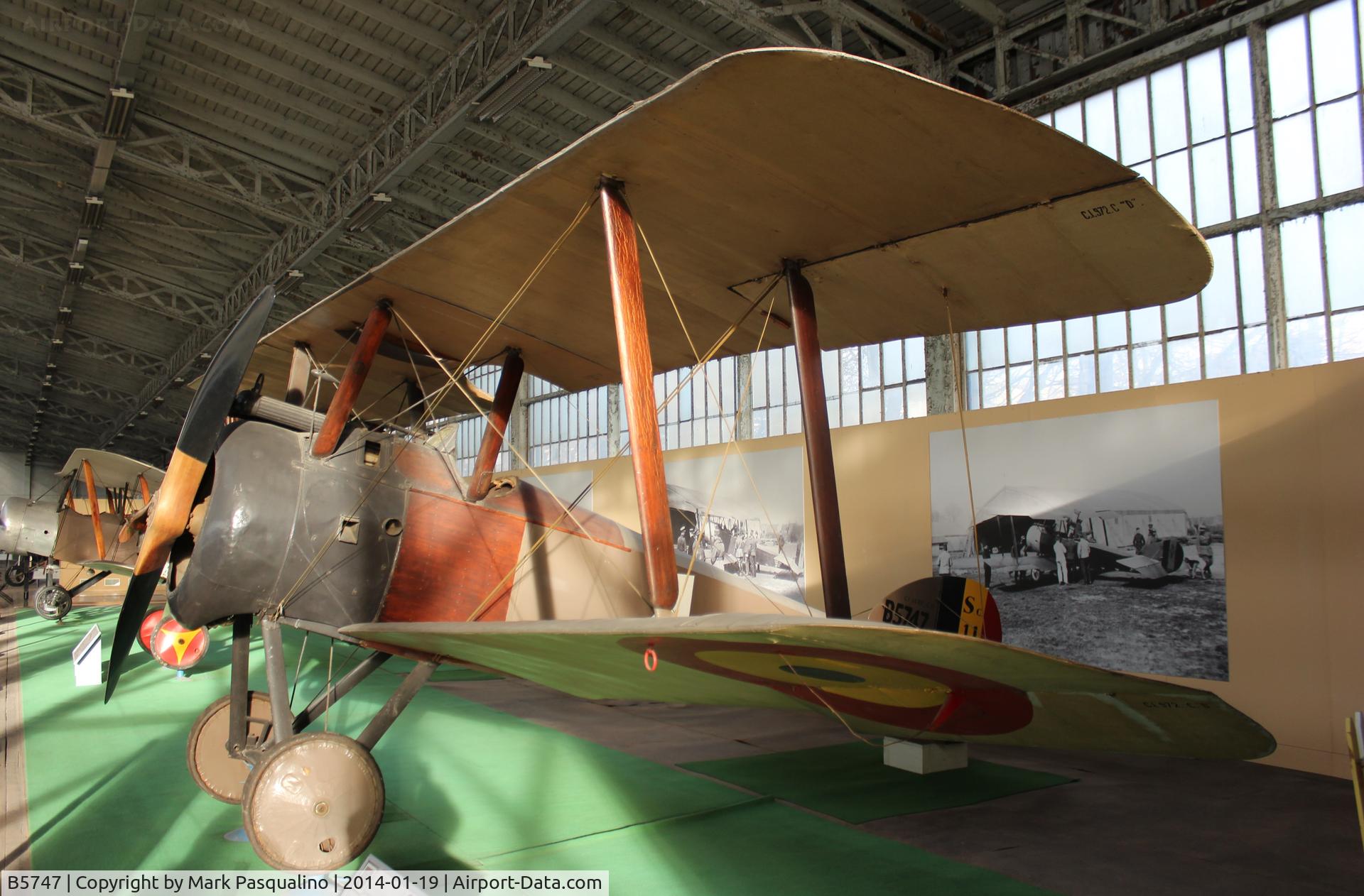 B5747, Sopwith F.1 Camel C/N Not found B5747, Sopwith F.1 Camel