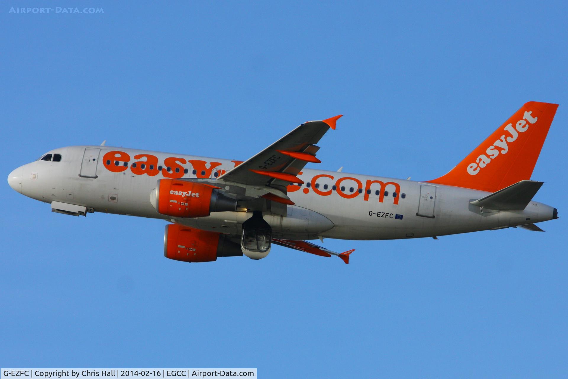 G-EZFC, 2009 Airbus A319-111 C/N 3808, easyJet