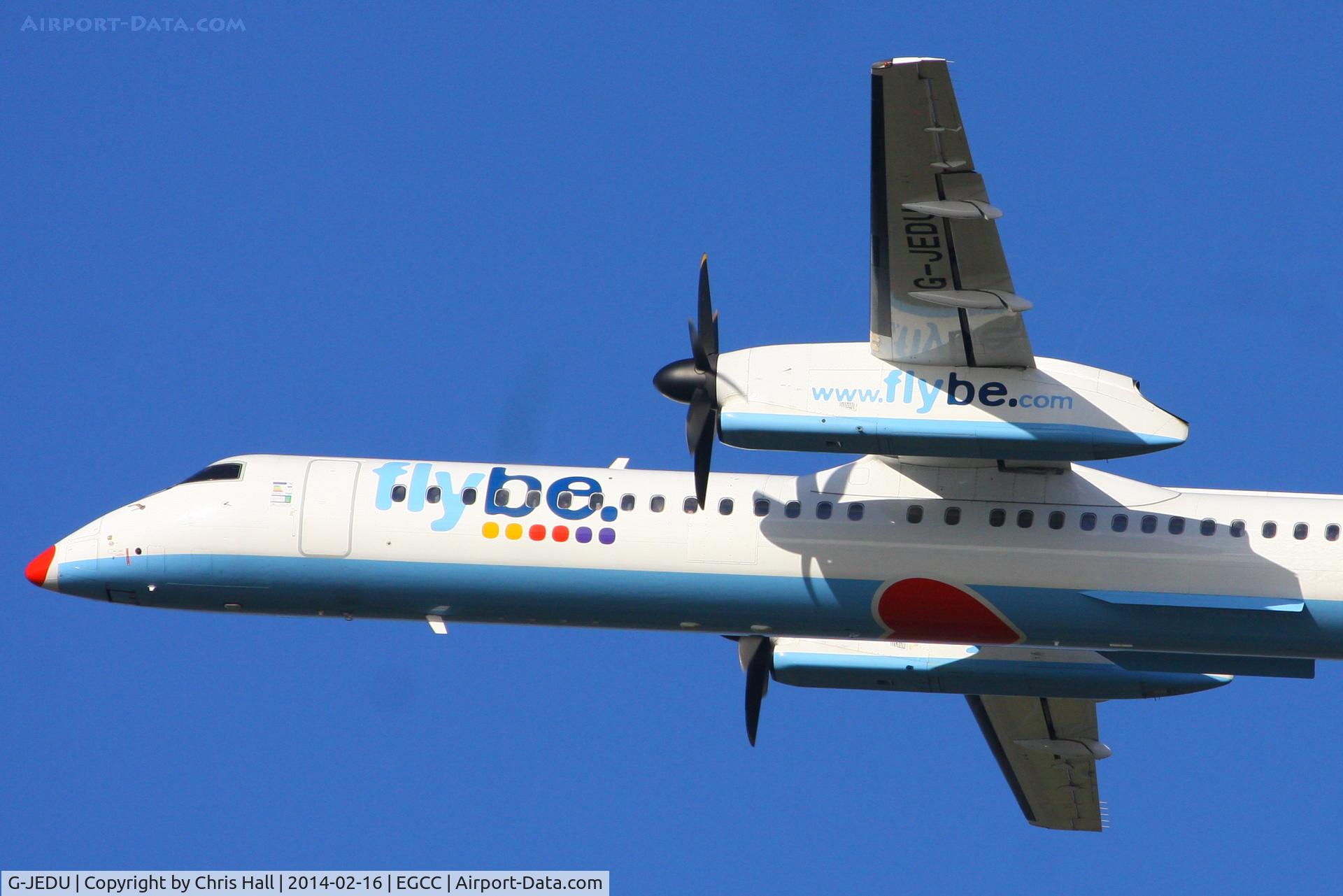 G-JEDU, 2004 De Havilland Canada DHC-8-402Q Dash 8 C/N 4089, flybe 