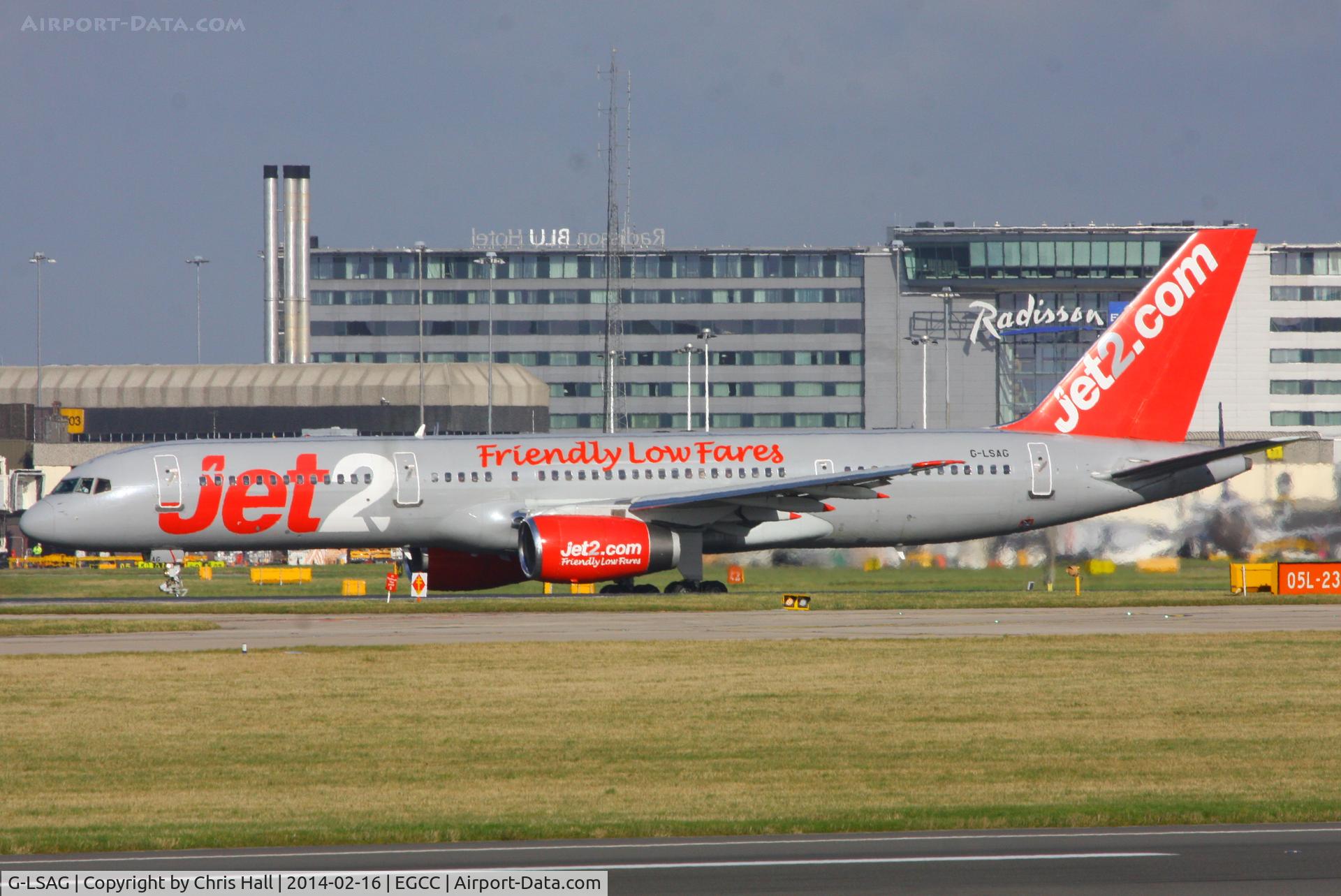 G-LSAG, 1987 Boeing 757-21B C/N 24014, Jet2