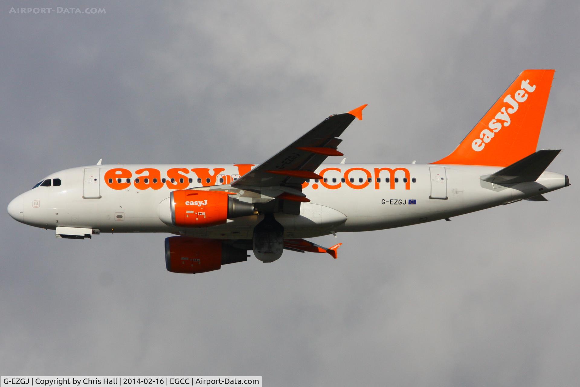 G-EZGJ, 2011 Airbus A319-111 C/N 4705, easyJet