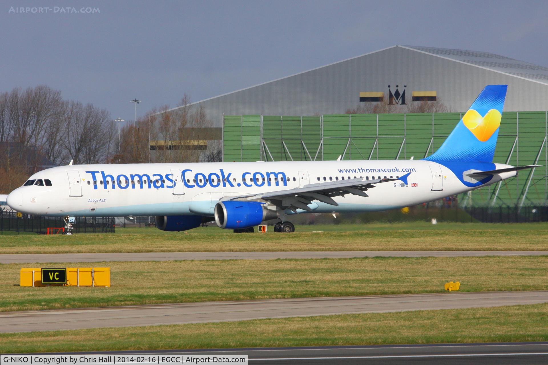 G-NIKO, 2000 Airbus A321-211 C/N 1250, Thomas Cook