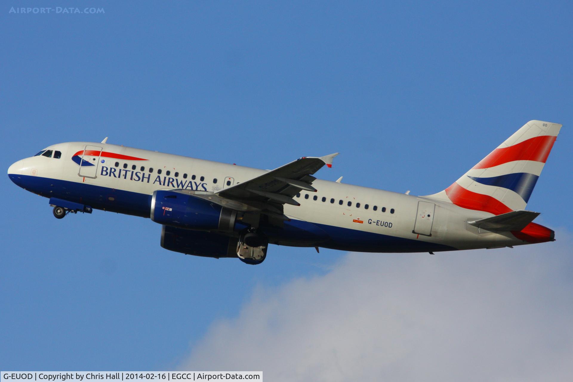 G-EUOD, 2001 Airbus A319-131 C/N 1558, British Airways