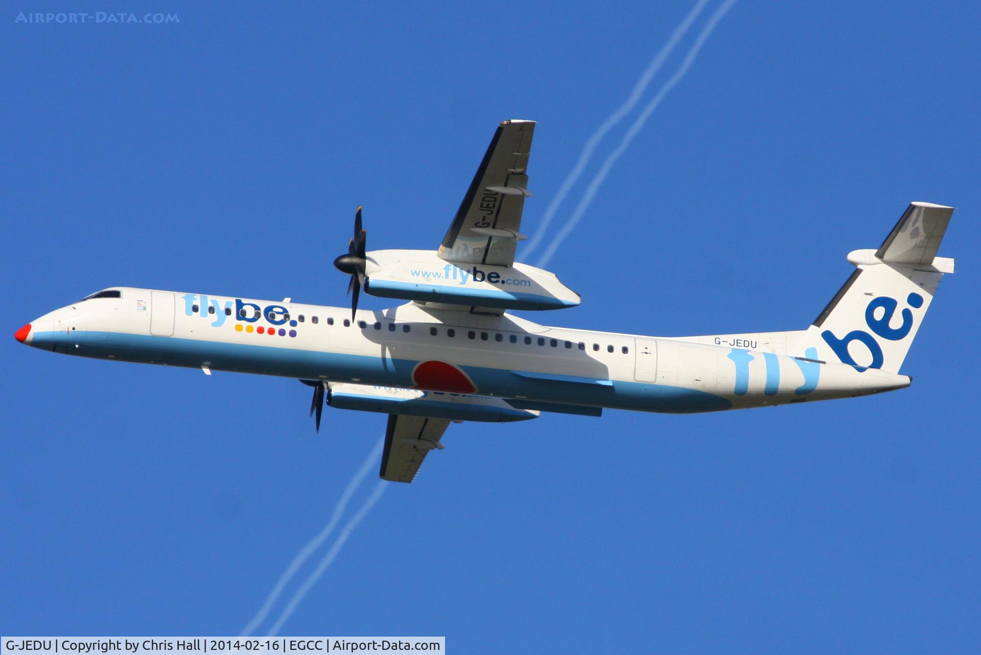 G-JEDU, 2004 De Havilland Canada DHC-8-402Q Dash 8 C/N 4089, flybe
