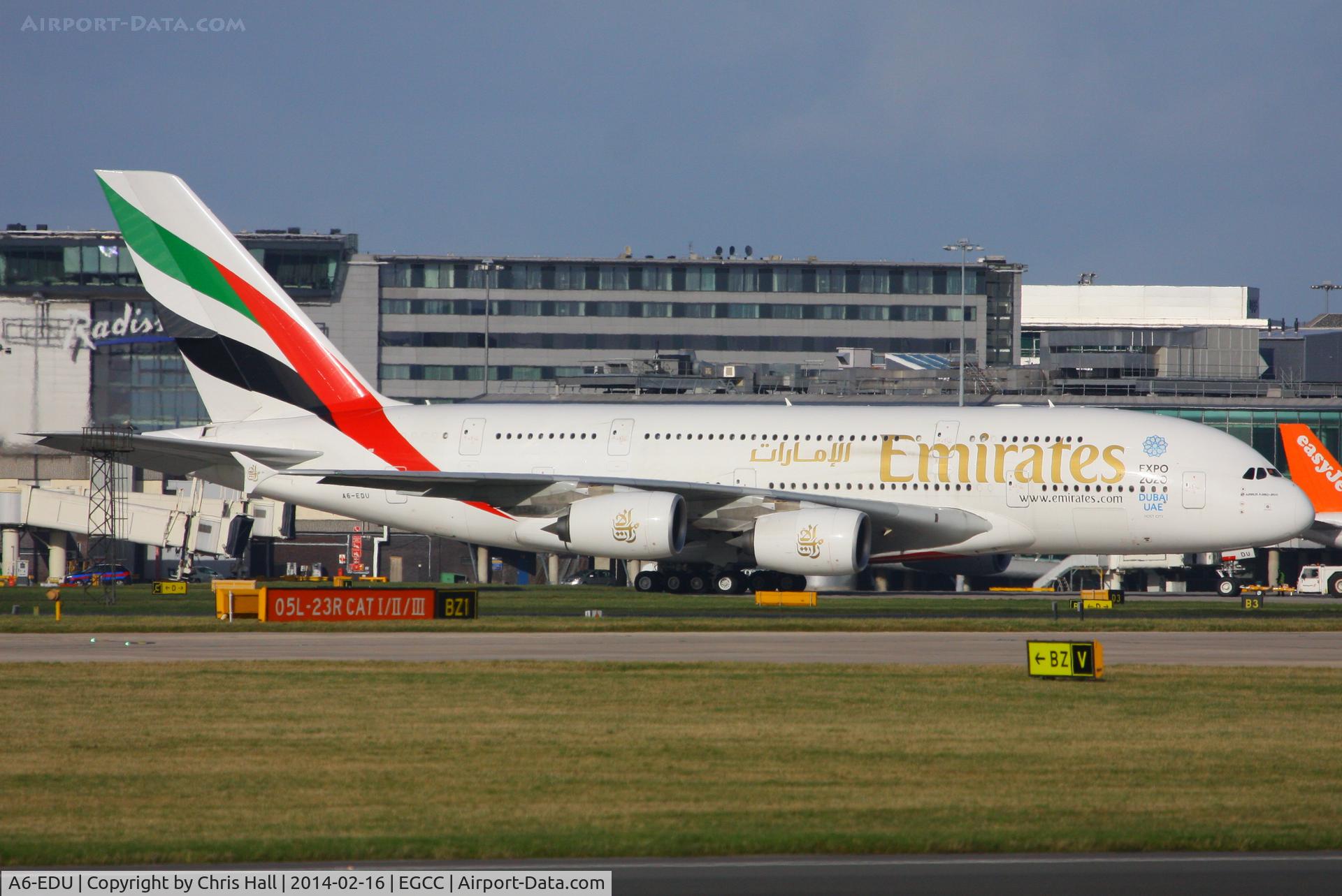 A6-EDU, 2011 Airbus A380-861 C/N 098, Emirates