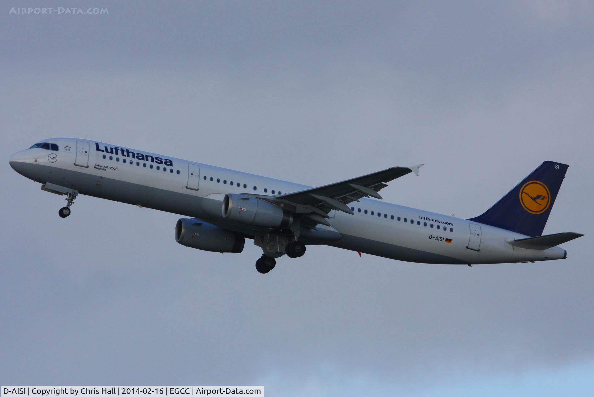 D-AISI, 2007 Airbus A321-231 C/N 3339, Lufthansa