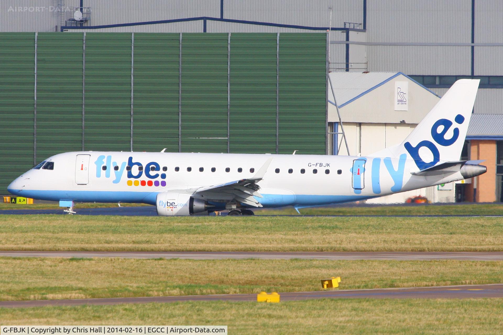 G-FBJK, 2012 Embraer 175STD (ERJ-170-200) C/N 17000359, flybe