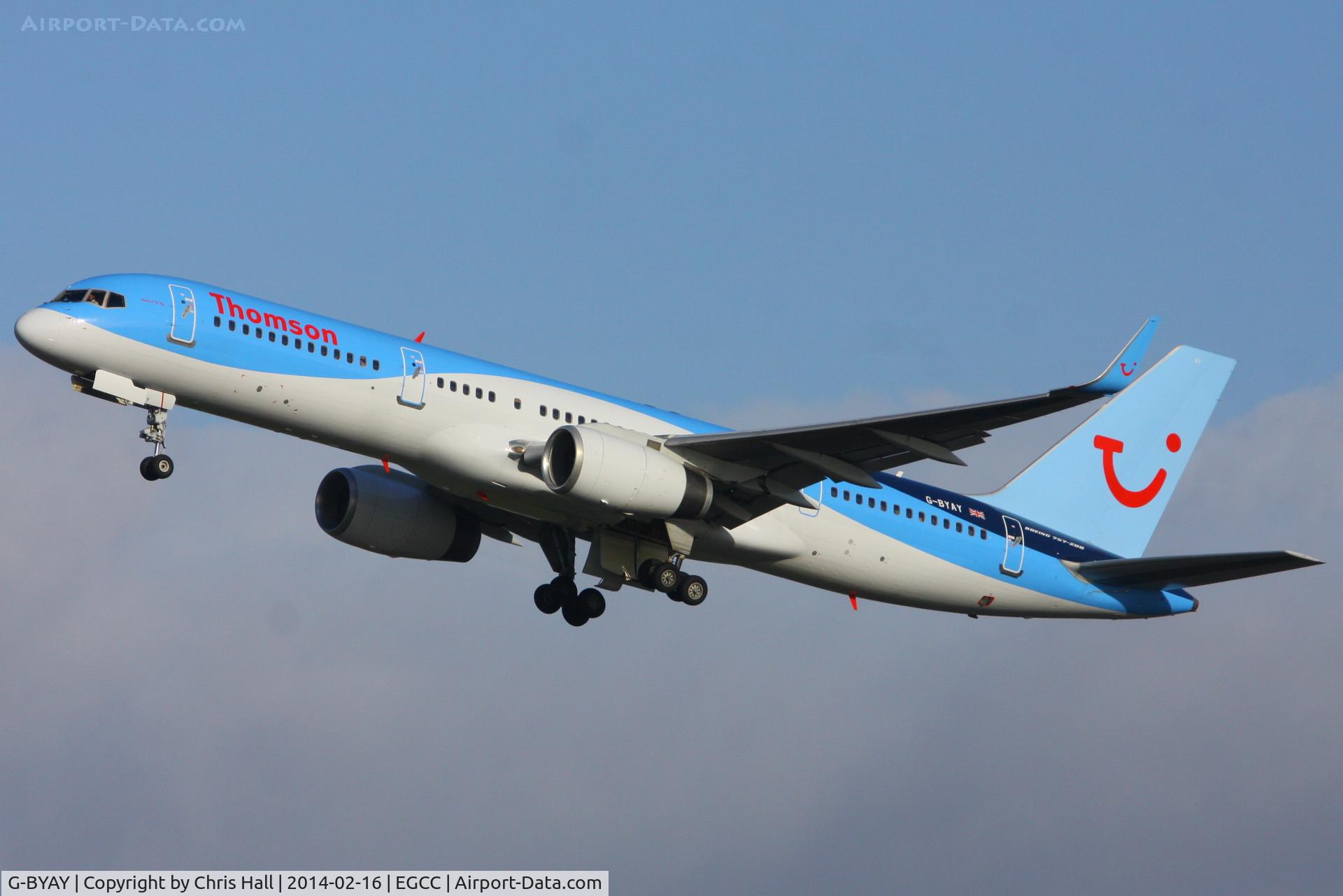 G-BYAY, 1999 Boeing 757-204 C/N 28836, Thomson