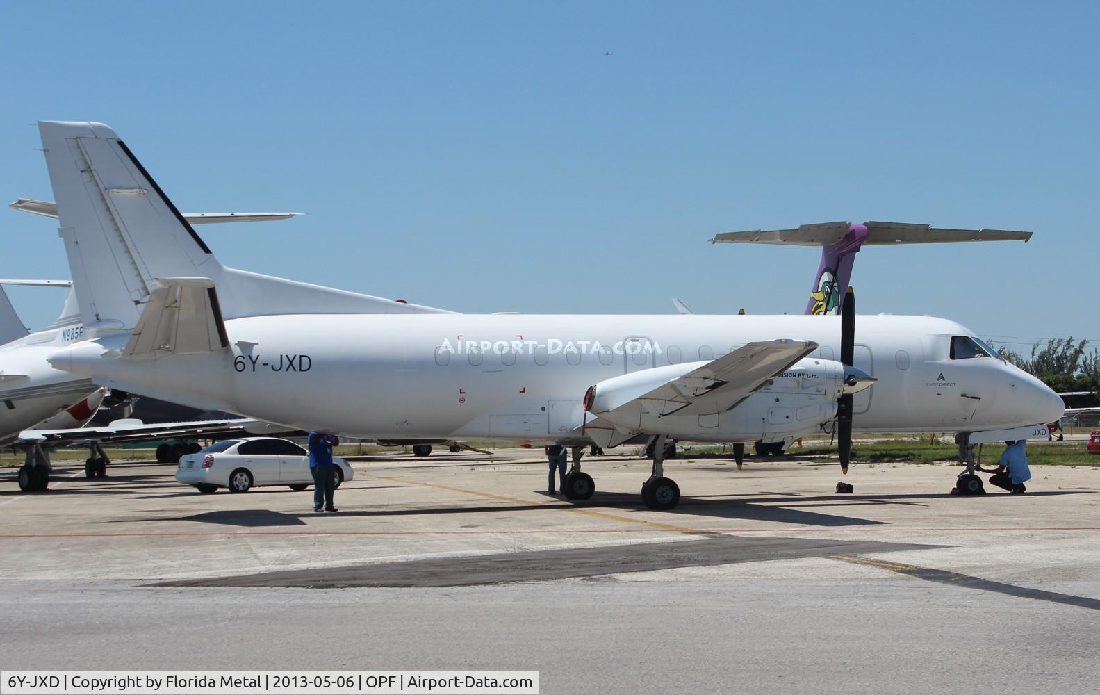 6Y-JXD, 1987 Saab SF340A C/N 340A-089, Exec Direct Jamaica