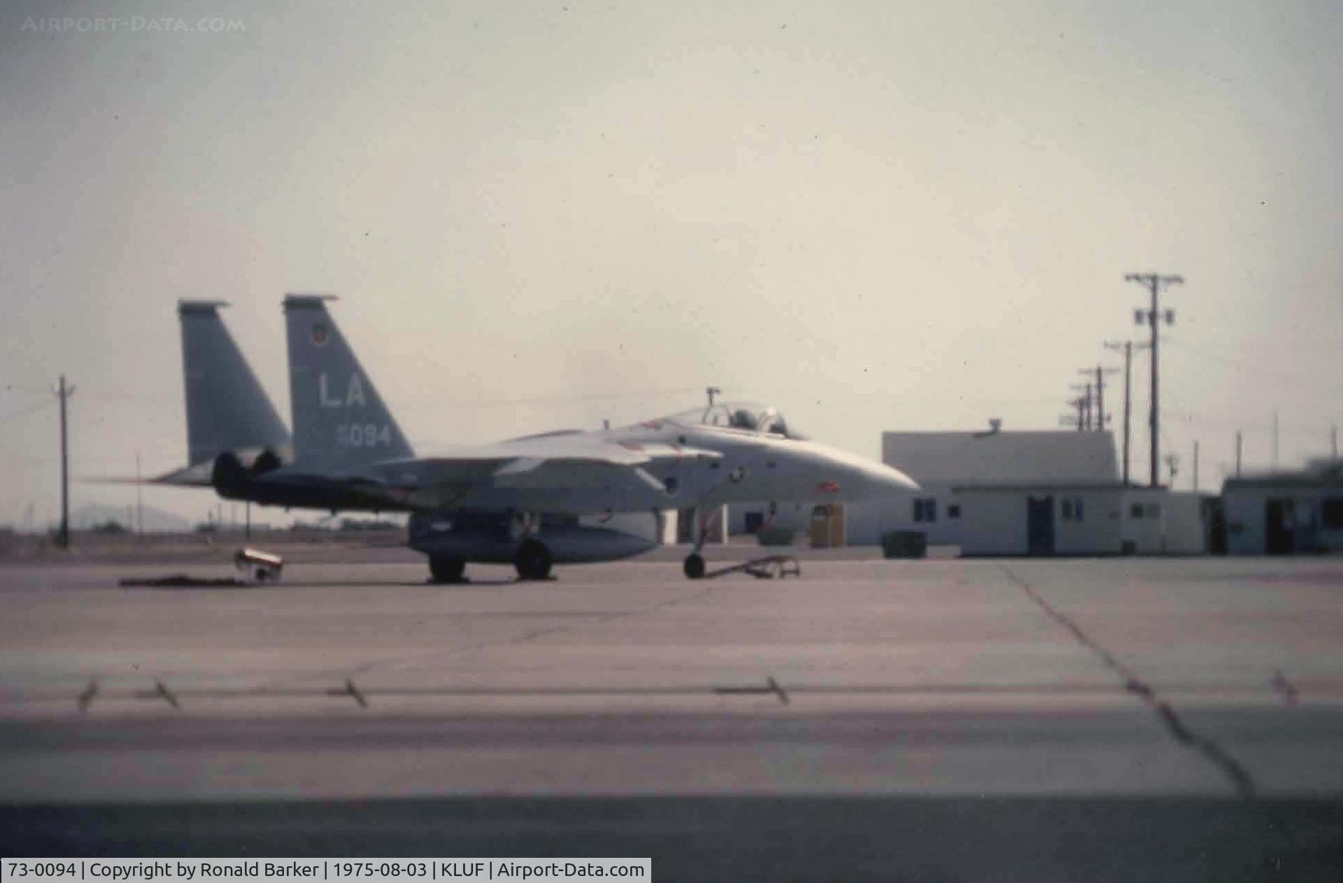 73-0094, 1973 McDonnell Douglas F-15A Eagle C/N 0035, Luke AFB