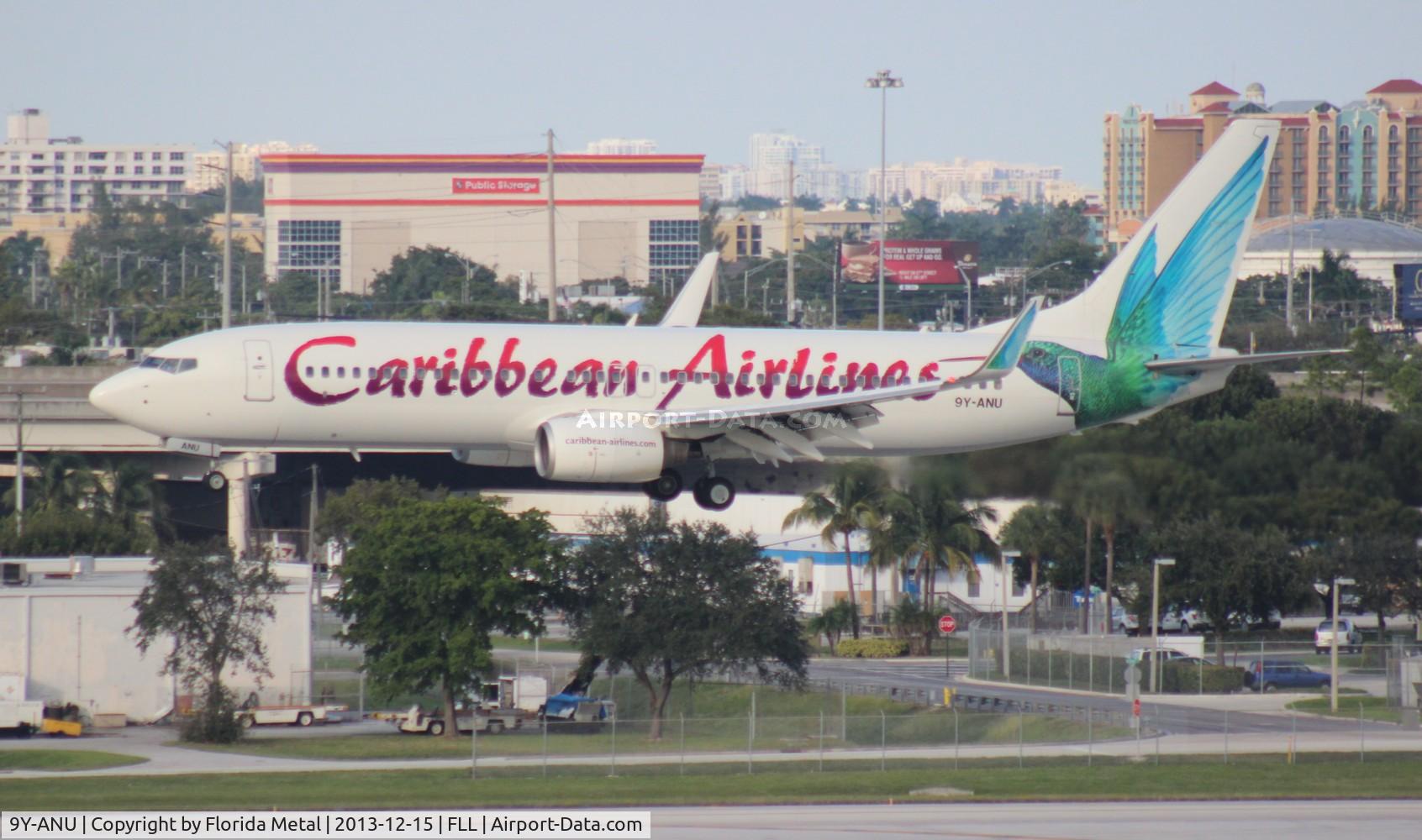 9Y-ANU, 2000 Boeing 737-8Q8 C/N 28235, Caribbean Airlines 737-800