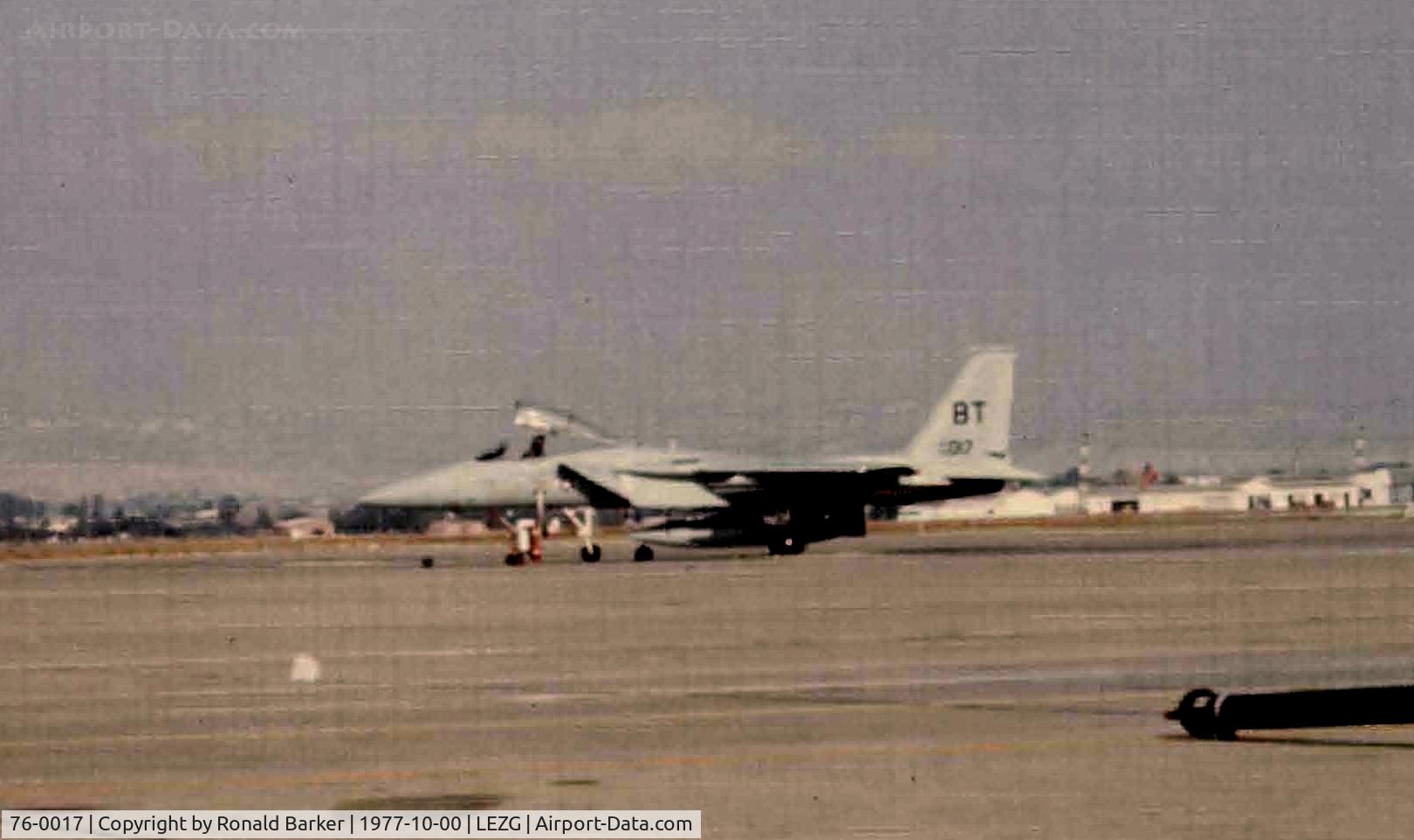 76-0017, 1976 McDonnell Douglas F-15A Eagle C/N 0196/A169, 36 TFW TDY Zaragoza