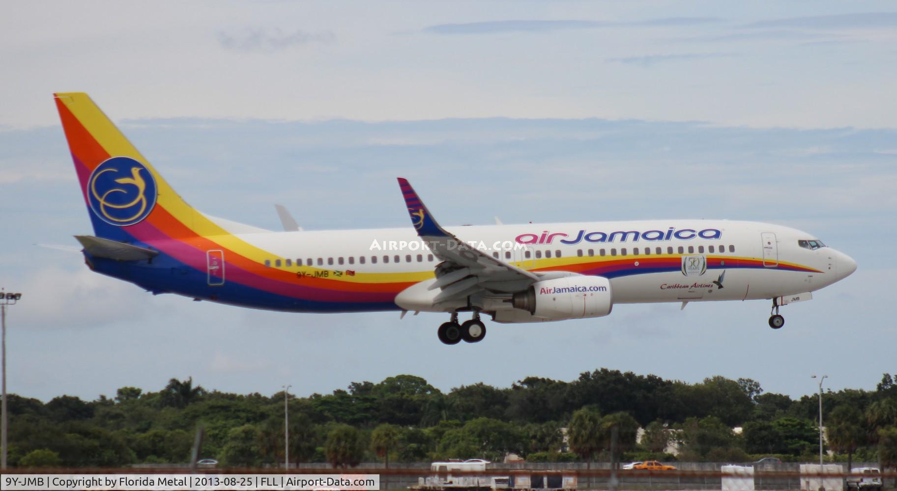 9Y-JMB, 2002 Boeing 737-8Q8 C/N 30661, Air Jamaica 737-800