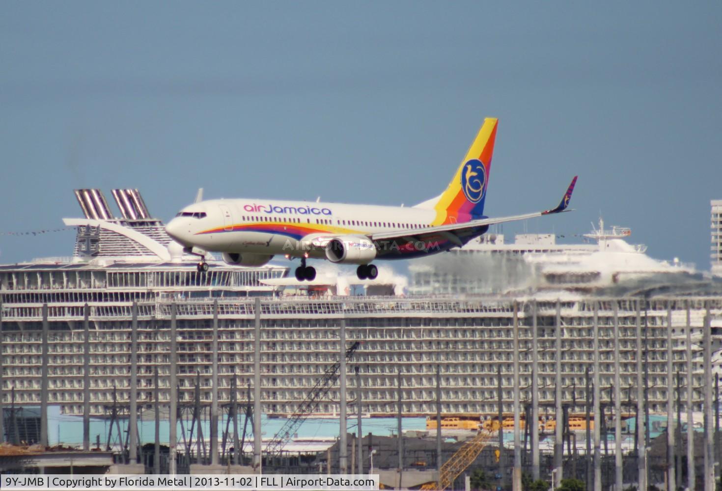 9Y-JMB, 2002 Boeing 737-8Q8 C/N 30661, Air Jamaica 737-800